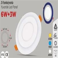 6W.S.A.YUVARLAK 3 FONK. BEYAZ 1